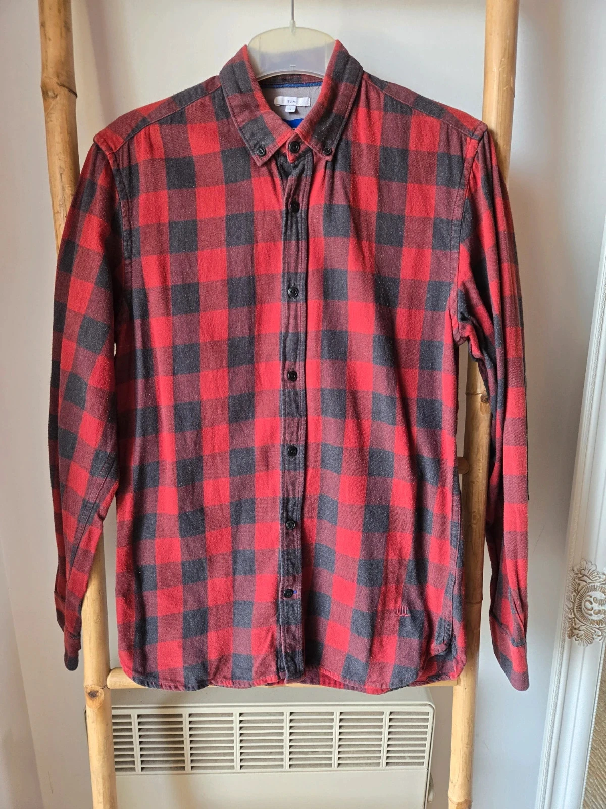 Chemise à carreaux Jules style bûcheron